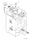 Схема №1 L87680FL с изображением Блок управления для стиральной машины Aeg 973914531240013